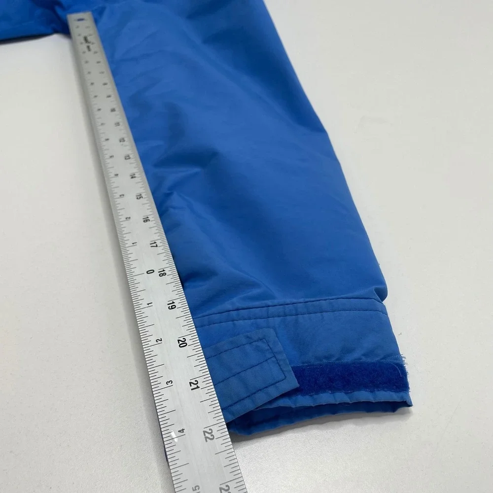 Vtg Rare North Face Gore-Tex Ski Suit Set Blue Side Zip Pant Jacket L 90s USA